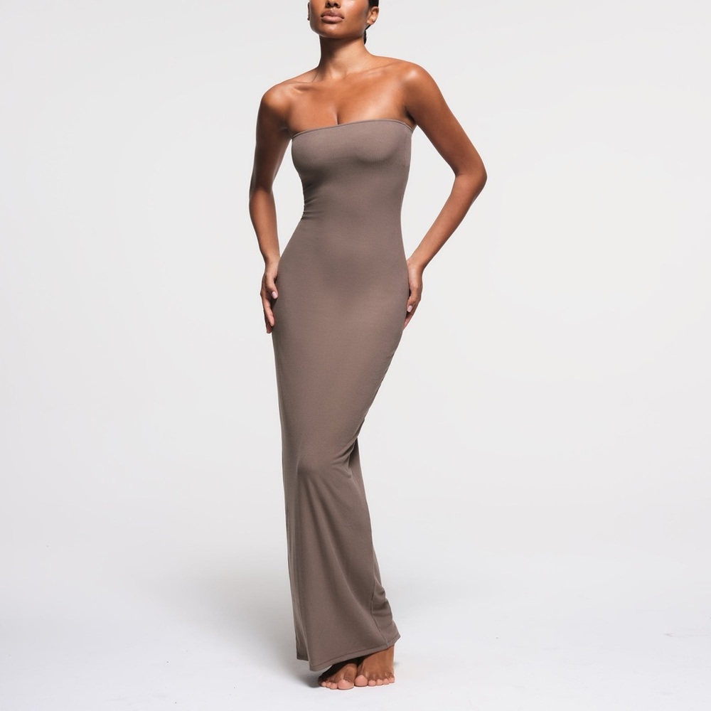 Skims SOFT LOUNGE TUBE DRESS | AMETHYST S